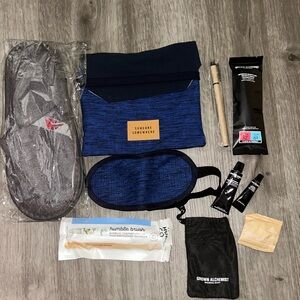 Delta Business class class travel set